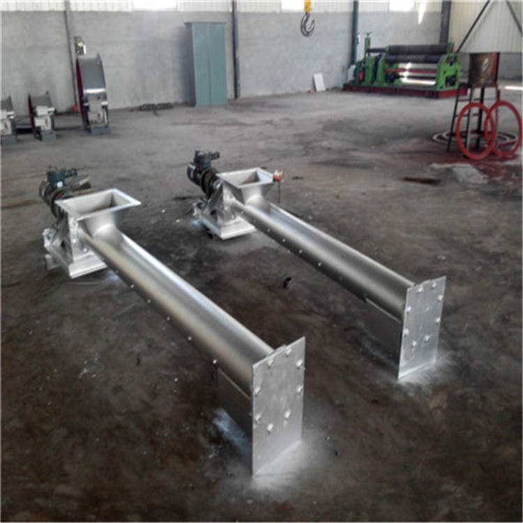 大倾角管式螺旋输送机不带挠性牵引件的输送装置