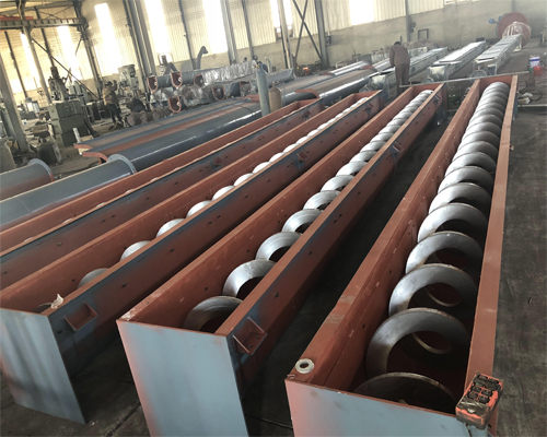 日常维护污泥无轴螺旋输送机的方法