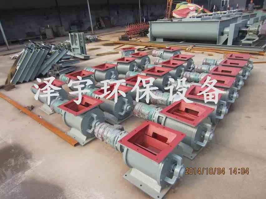 泽宇环保星型卸料器的转数讲解