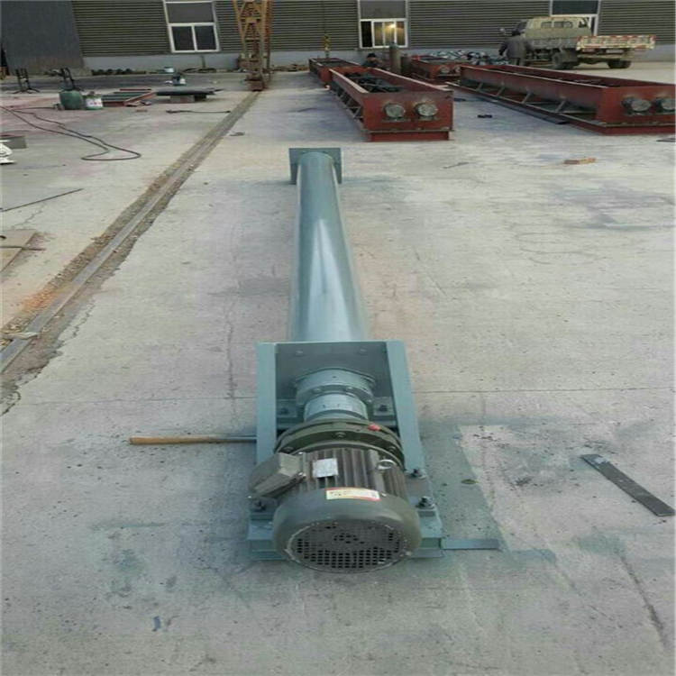 管式螺旋输送机的输送装置及结构特点