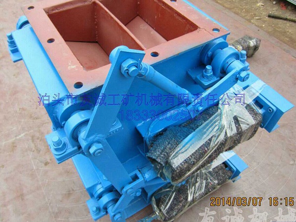 气动双层翻板阀