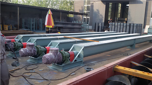 无轴螺旋输送机可输送餐饮垃圾和水泥