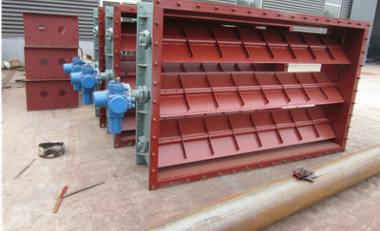 方型通风碟阀尺寸可按照客户要求制作