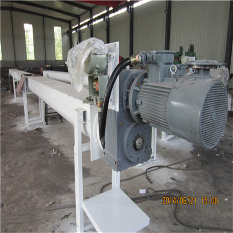 无轴螺旋输送机(给料机)特点及防尘密封装置