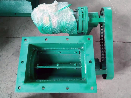 链条传动星型卸料器的工作原理及特点