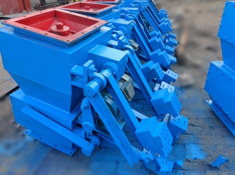 电动锥形锁风翻板阀