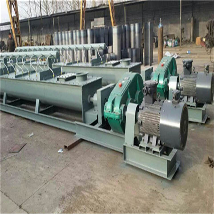 粉尘加湿搅拌机双轴的使用原理