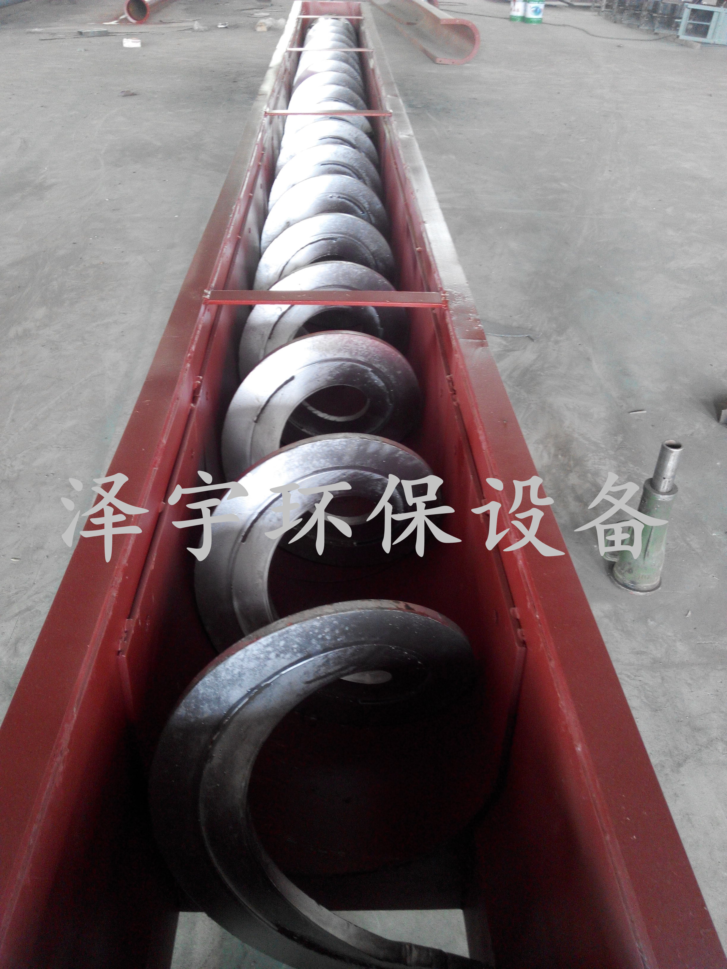 输送砂石料选用无轴螺旋输送机效果最佳